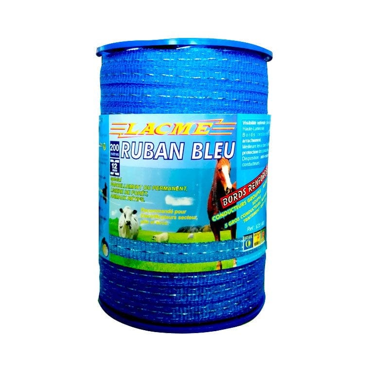 CINTA ELECTRICA AZUL 12 MM X 200 METROS