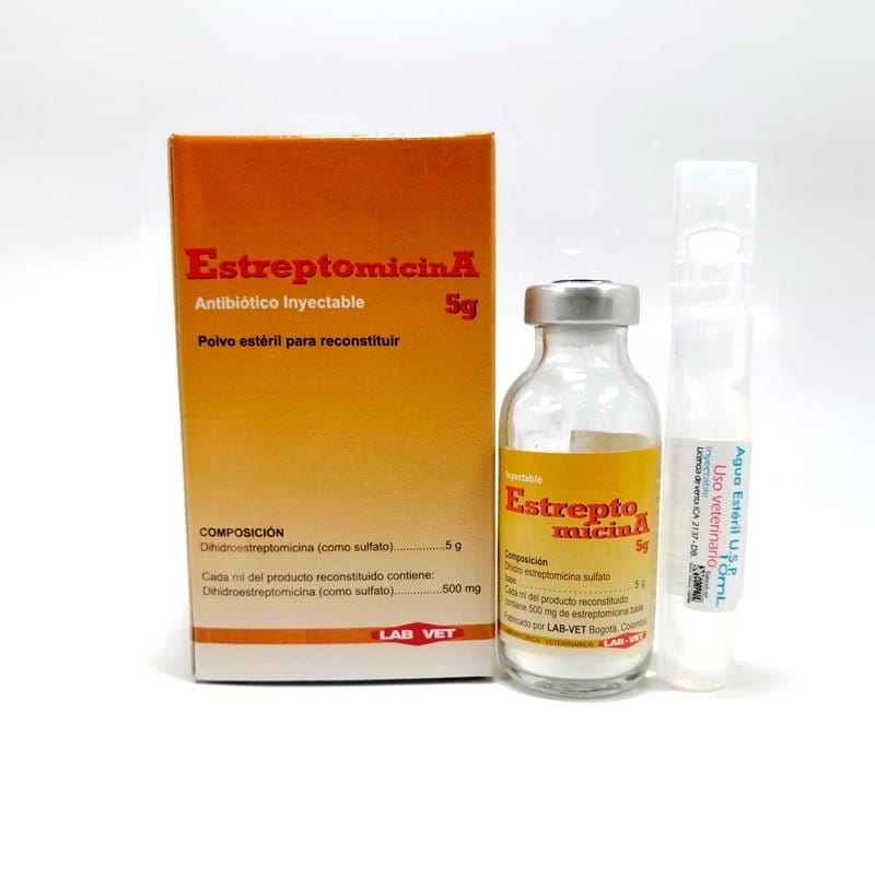 ESTREPTOMICINA INY 5 G