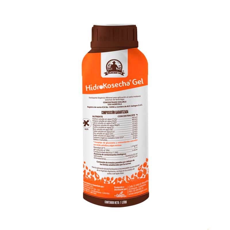 HIDROKOSECHA 4-14-20 GEL LITRO
