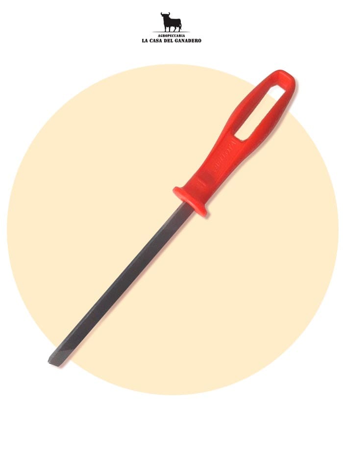 CAJA LIMA BELLOTA TRIANGULAR CORTA 6” ( 12 UNDS )