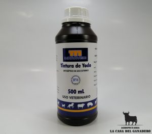 TINTURA DE YODO  (500 ML)